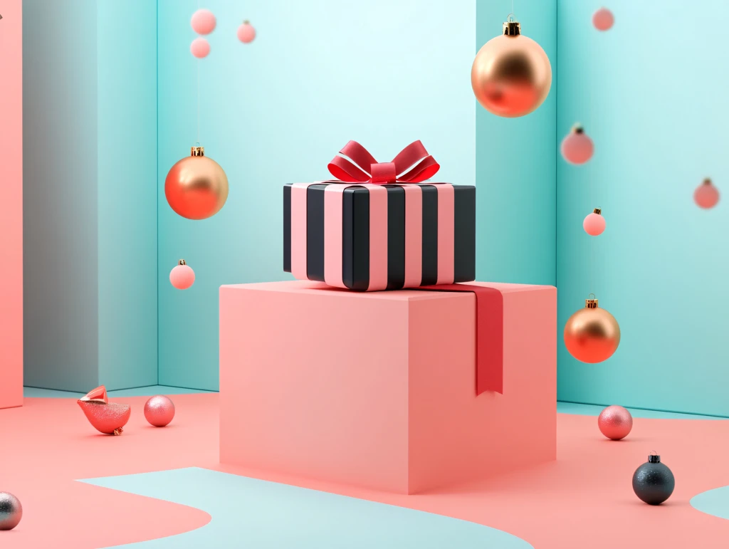 礼盒礼物礼品堆头