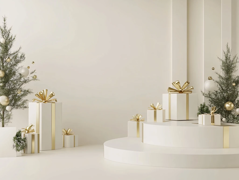 礼盒礼物礼品堆头