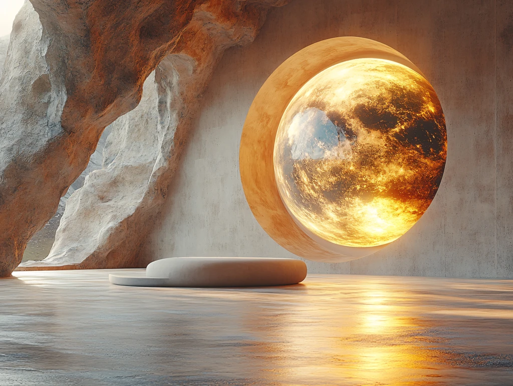 月球形状灯造型