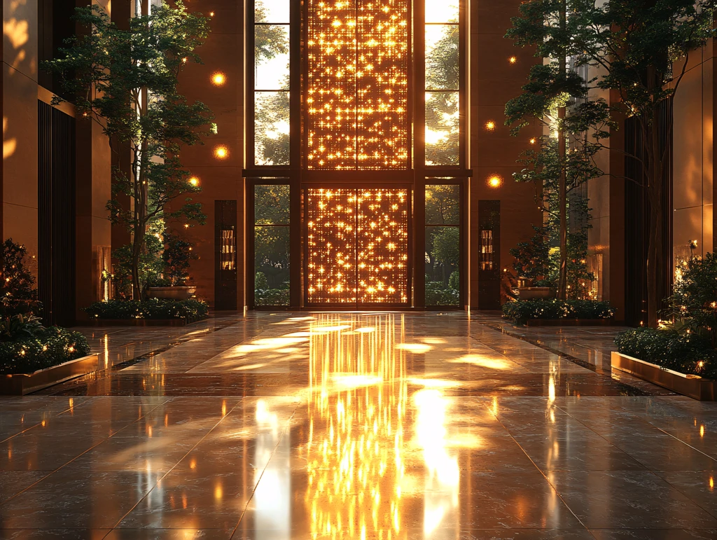 度假酒店电梯厅