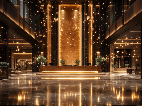 星级酒店前厅