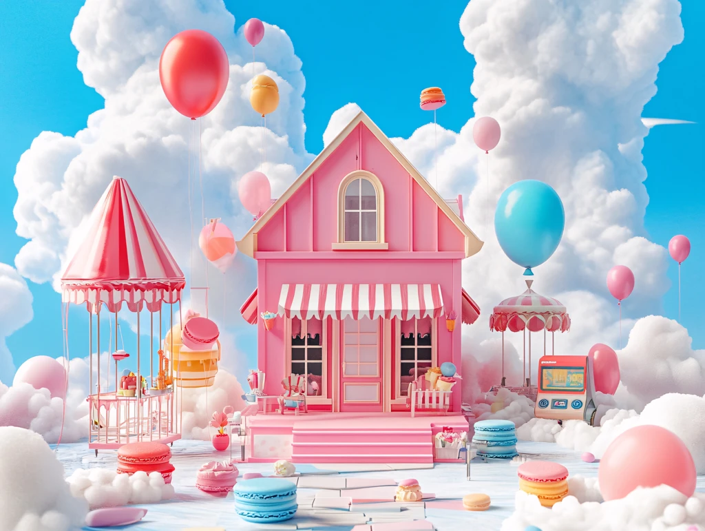 糖果屋效果图