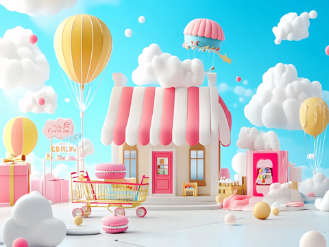 立体淘宝场景图