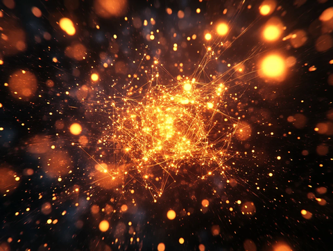 网点创意特效背景