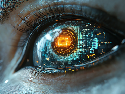 科技眼睛视觉效果