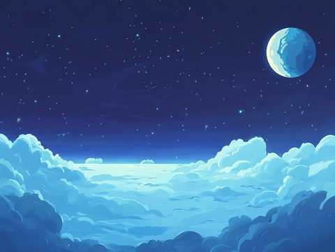云海插画