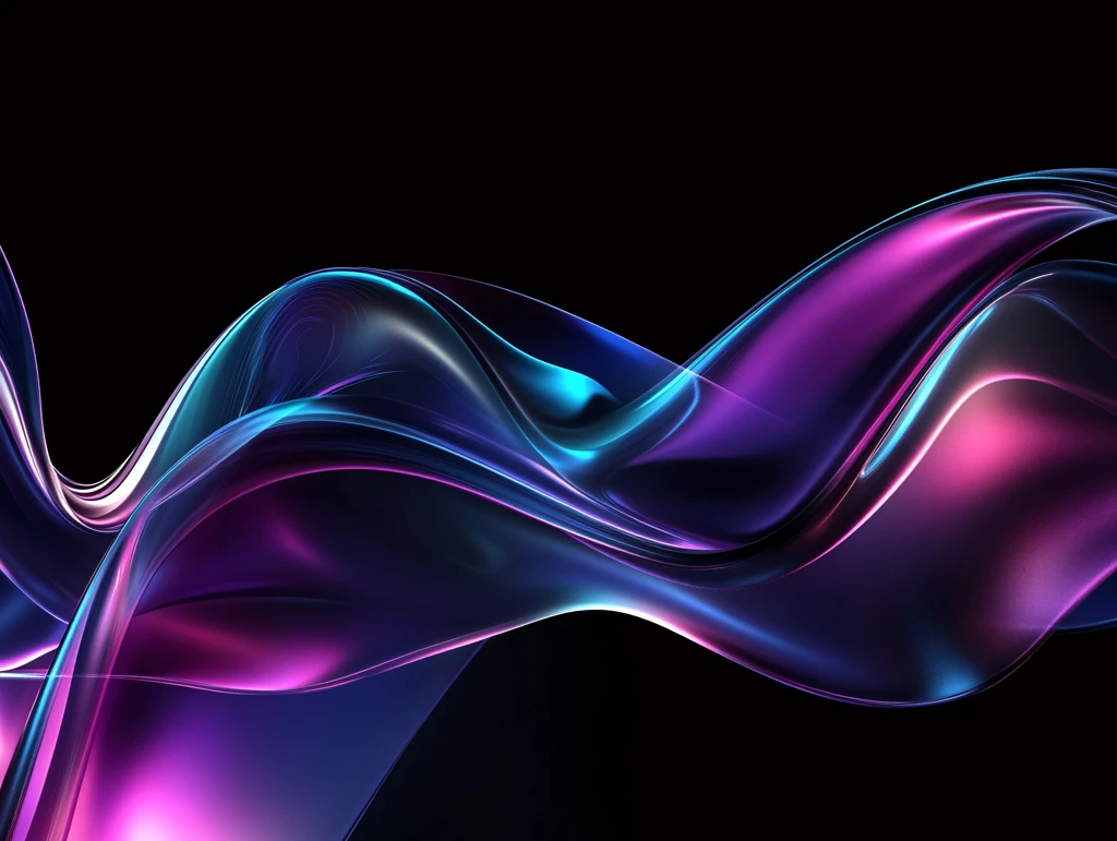 炫彩绚丽曲线条纹高雅