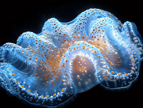 飘逸的水母触角