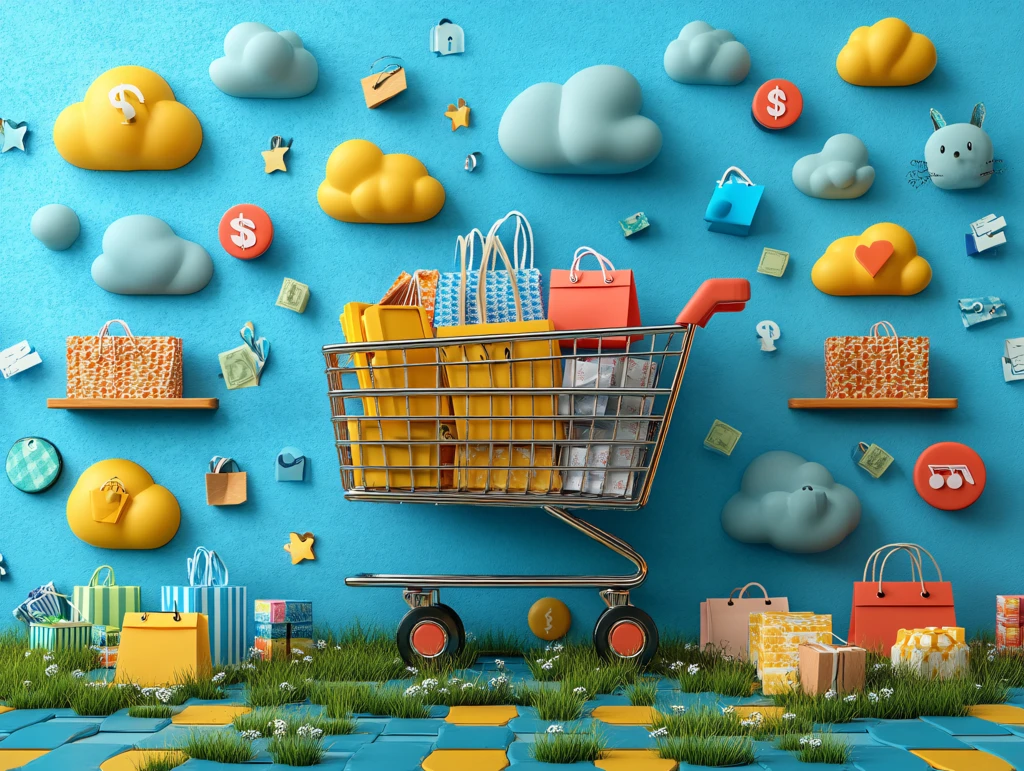 立体淘宝场景图