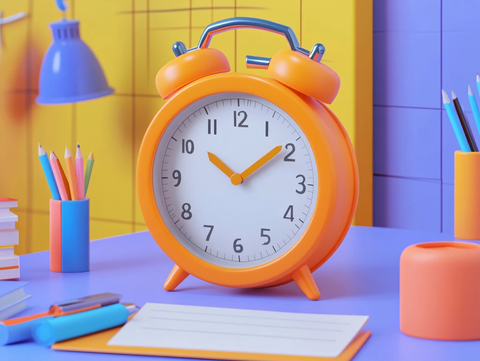 学习闹钟时钟静物