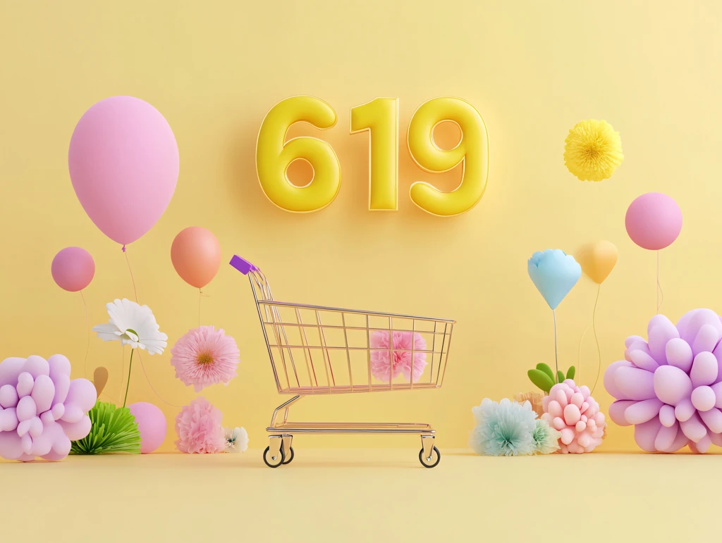 购物节渲染海报