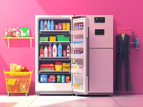 冰箱贴插画