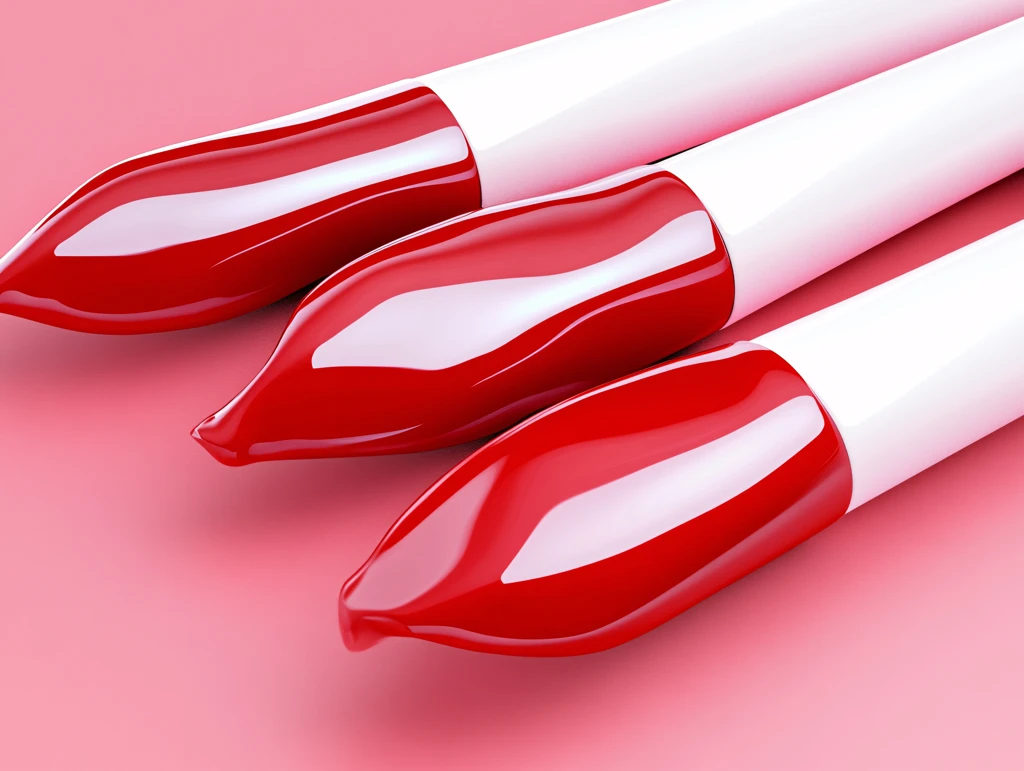口红插画