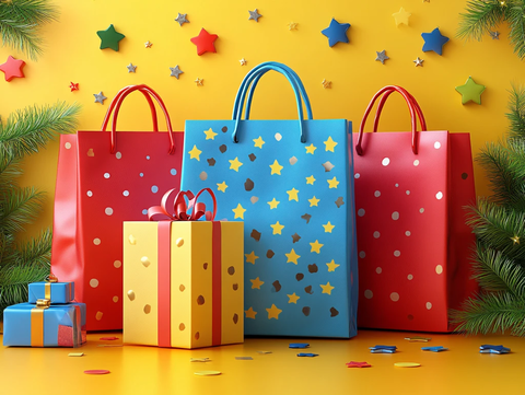 新年礼盒购物袋