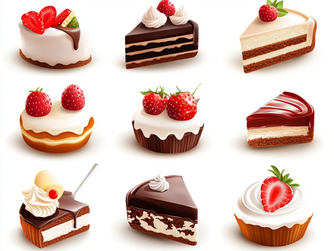 甜点素材图片