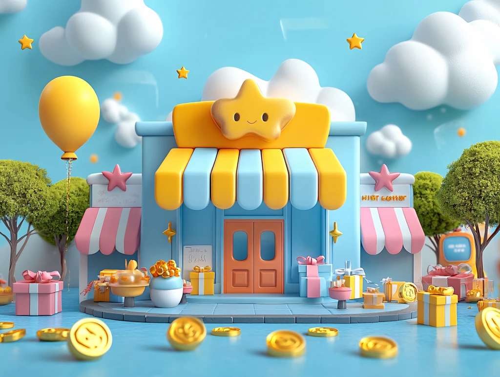 立体淘宝场景图