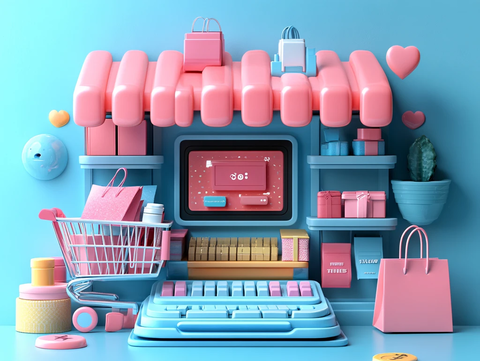 立体淘宝场景图