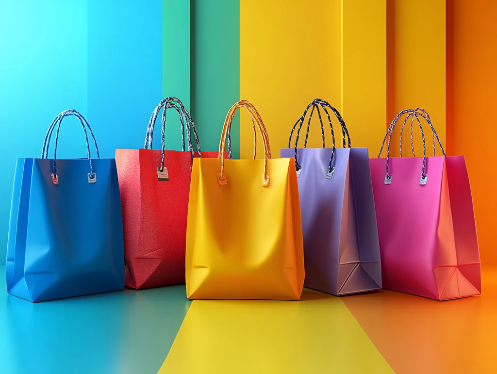 炫丽多彩手提袋