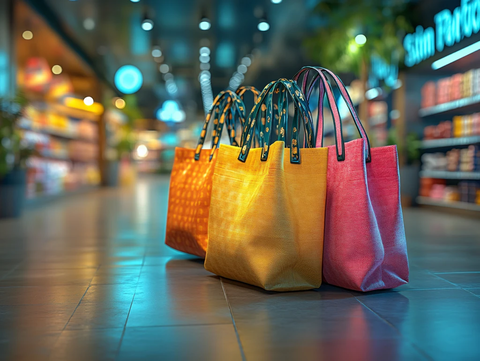 超市促销活动场景