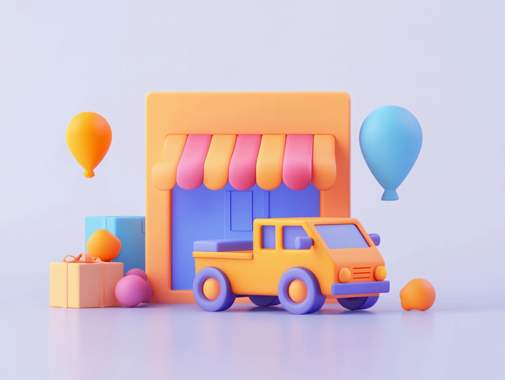 立体淘宝场景图