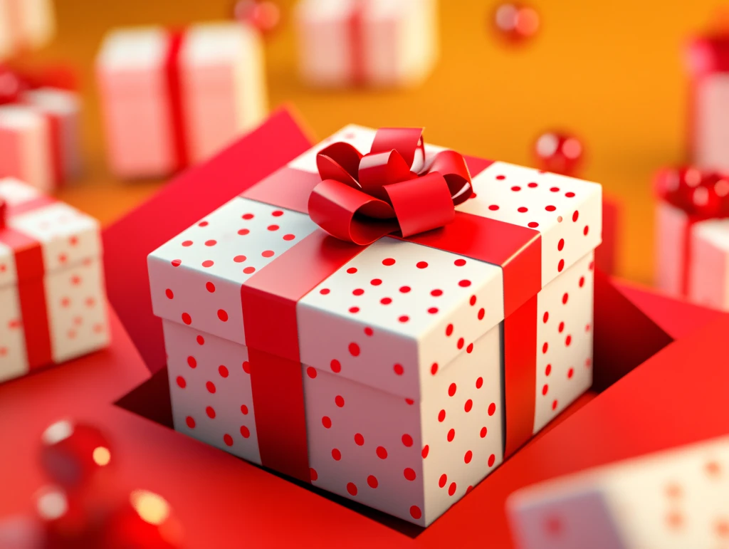 礼盒礼物礼品堆头