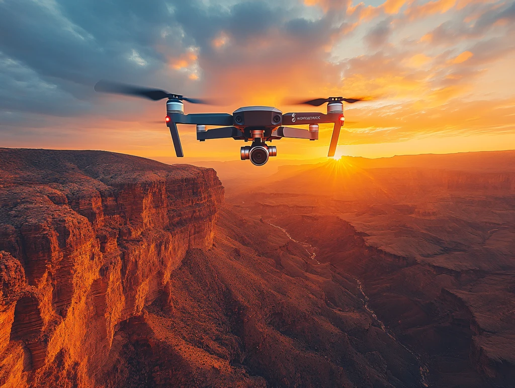 无人机峡谷摄影