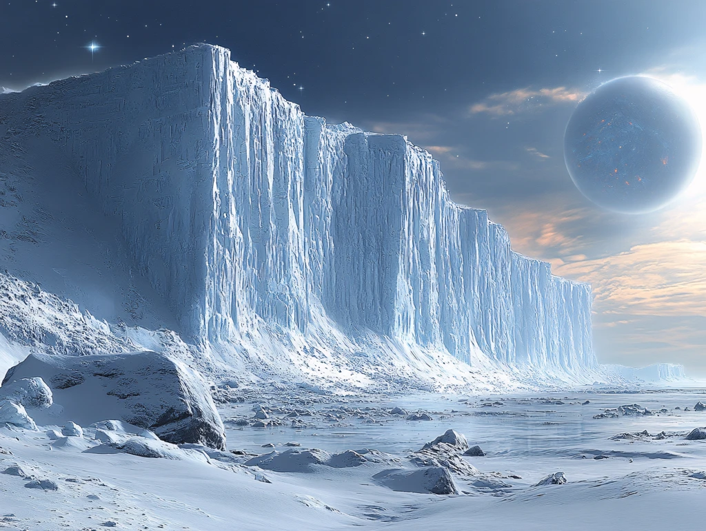 梦幻舞台背景南极冒险