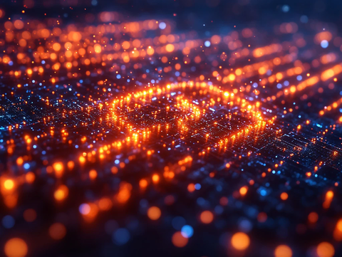 网点创意特效背景