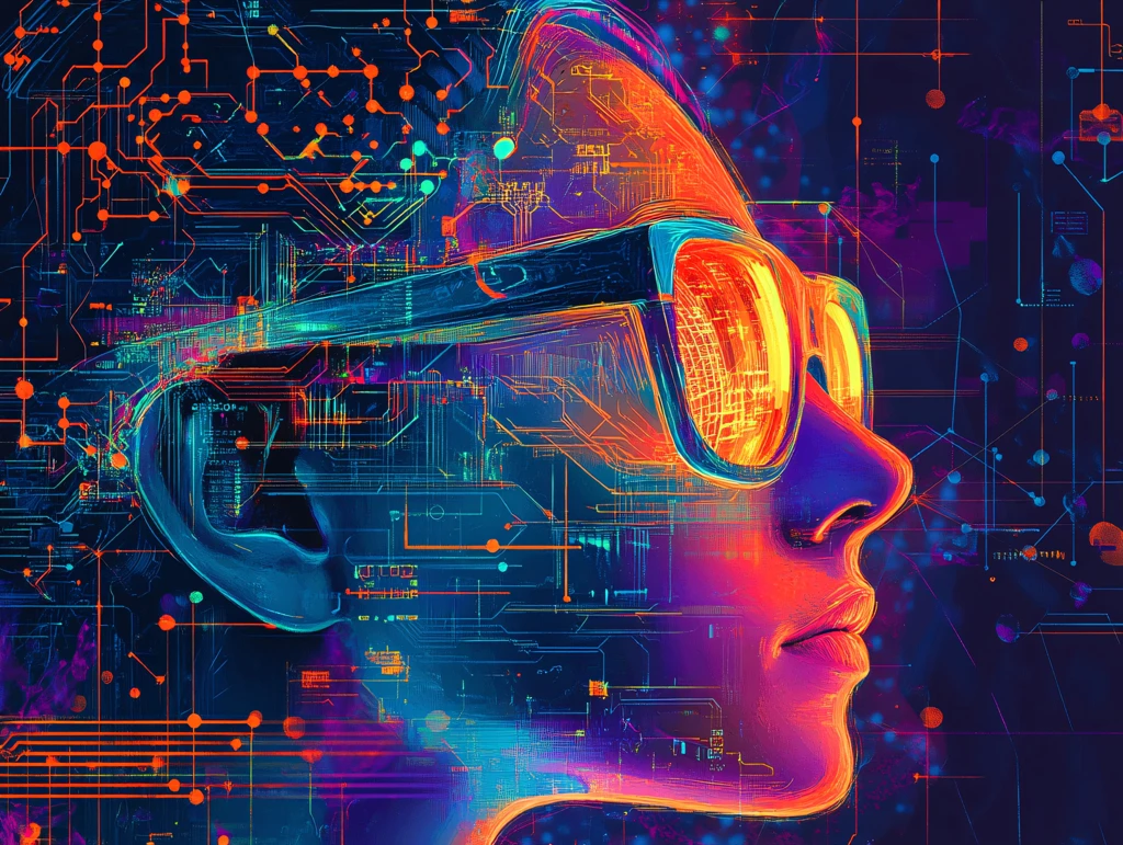 人工智能海报背景