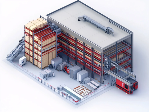 自动化物流仓库设计