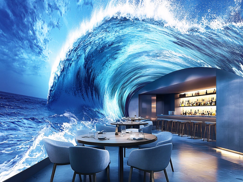 海洋餐厅效果图