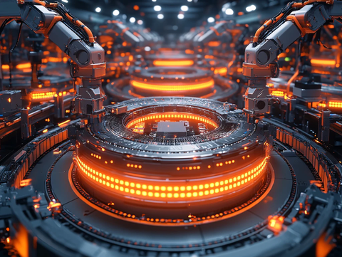 震撼制造业科技感