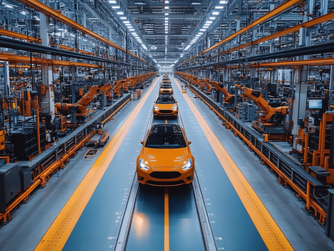 高端汽车的生产