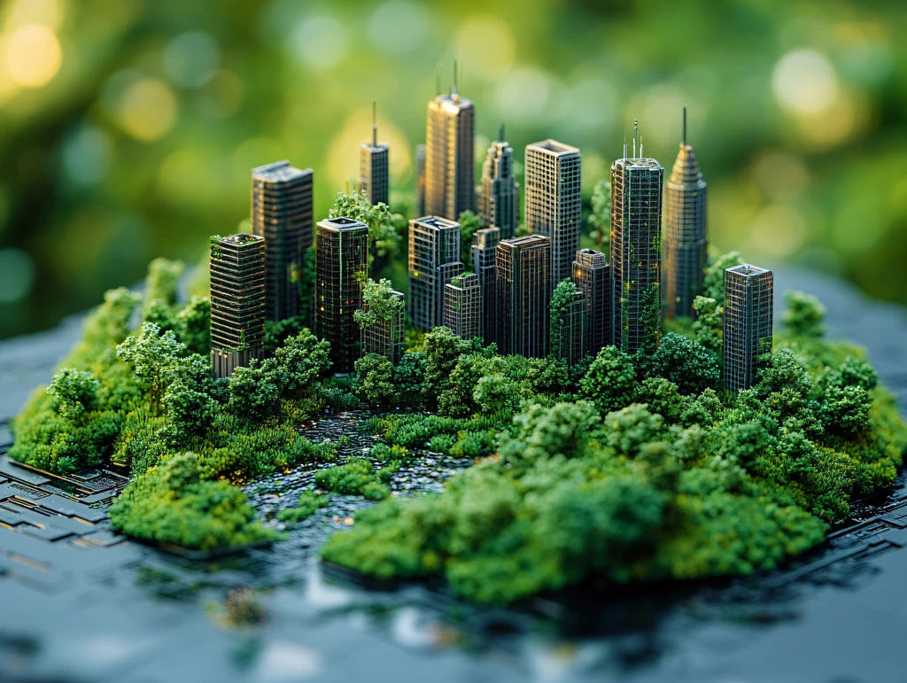 城市生态抽象模型