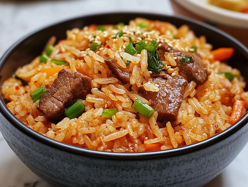 麻麻辣辣牛肉炒饭