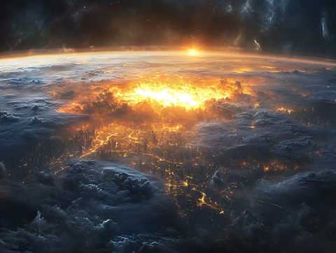 地球银河系光线