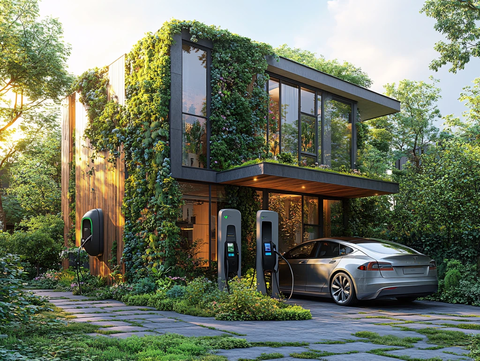 现代汽车充电桩充电站