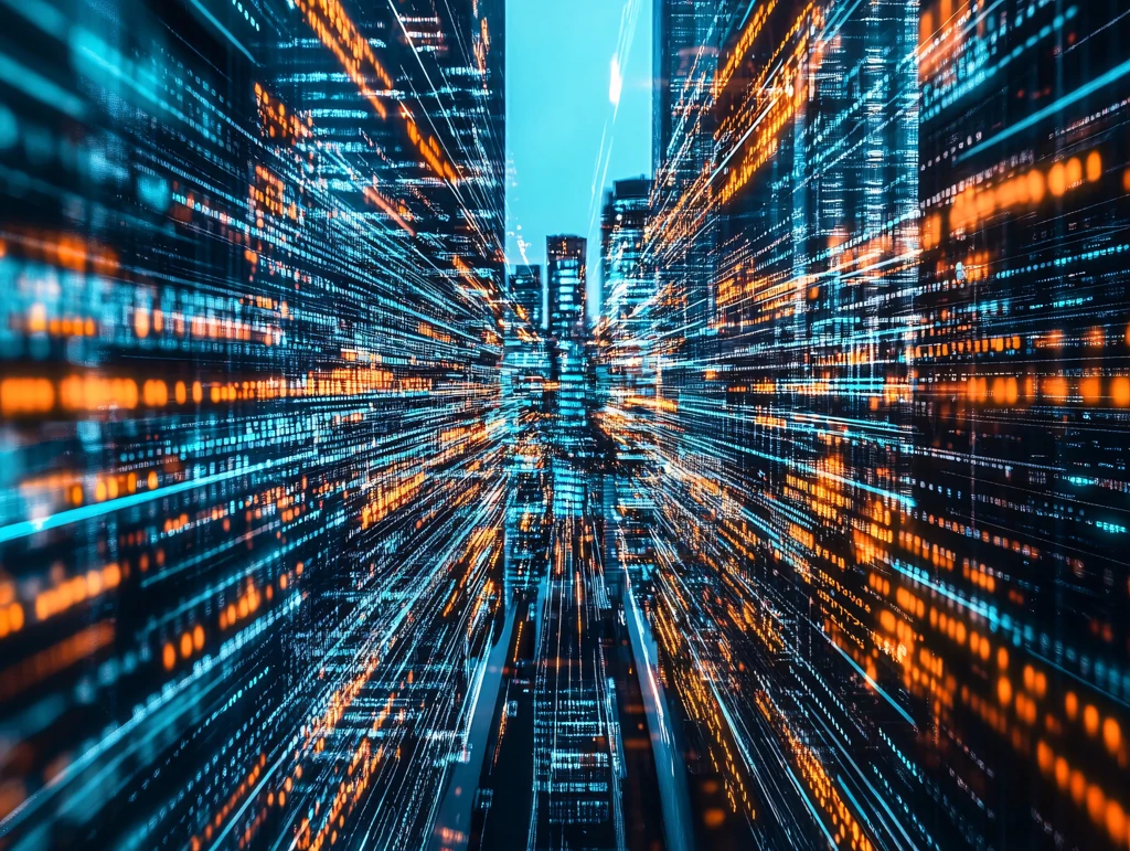 科技城市科技背景