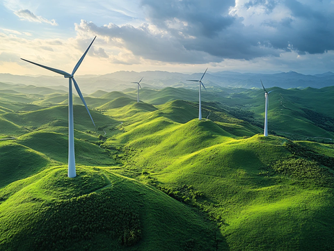绿色智能风电场