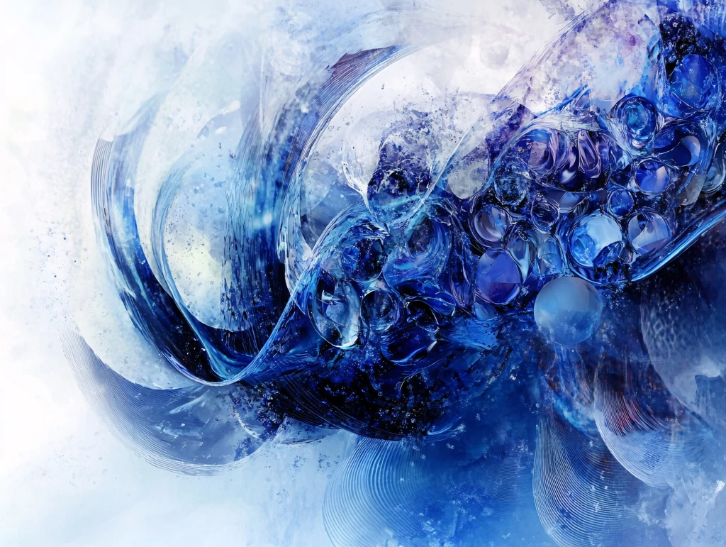 海洋流体画宇宙