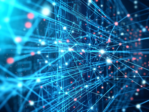 科技背景网络大数据