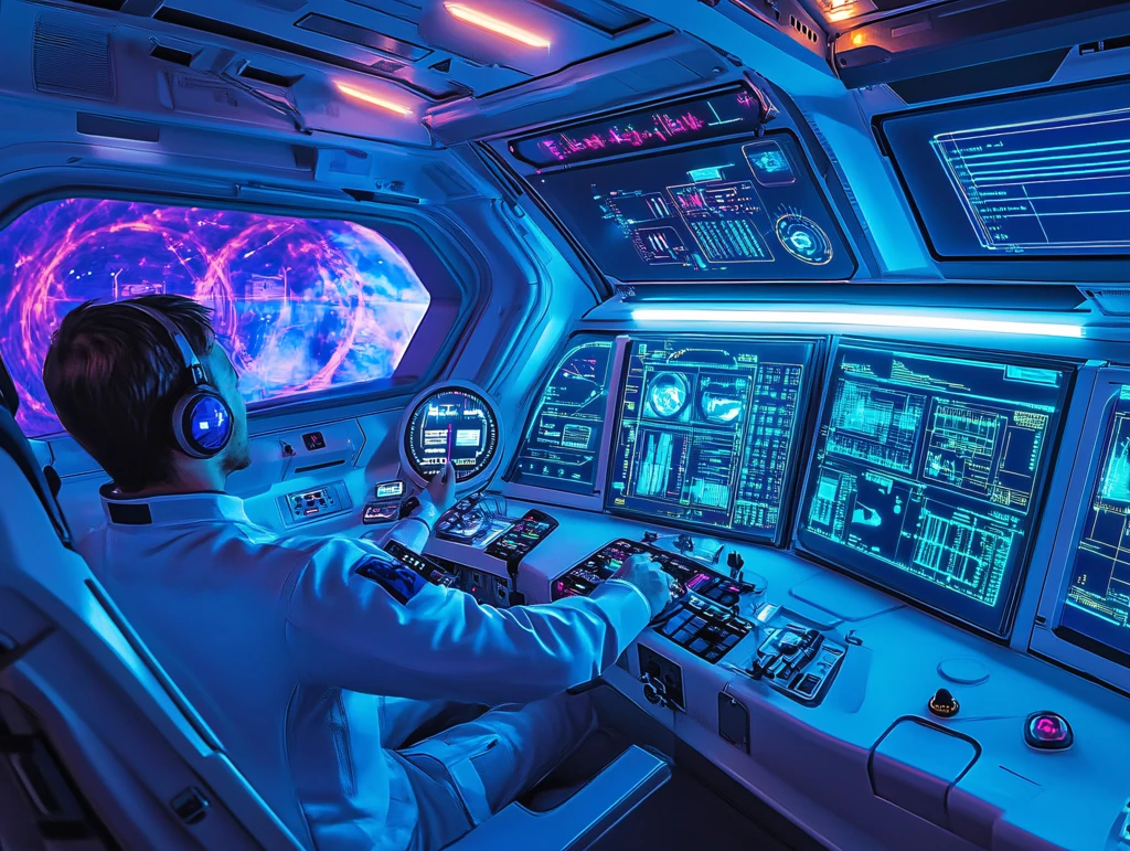 宇宙飞船驾驶舱