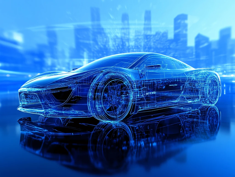 汽车科技背景