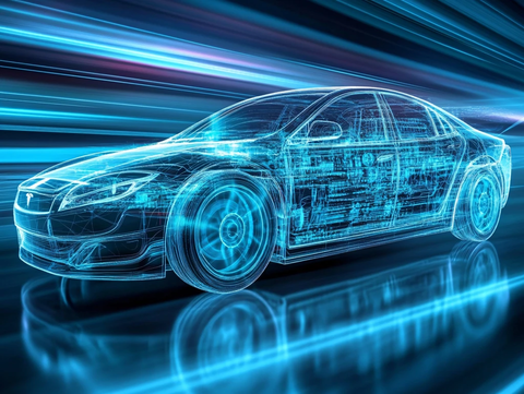 汽车科技背景