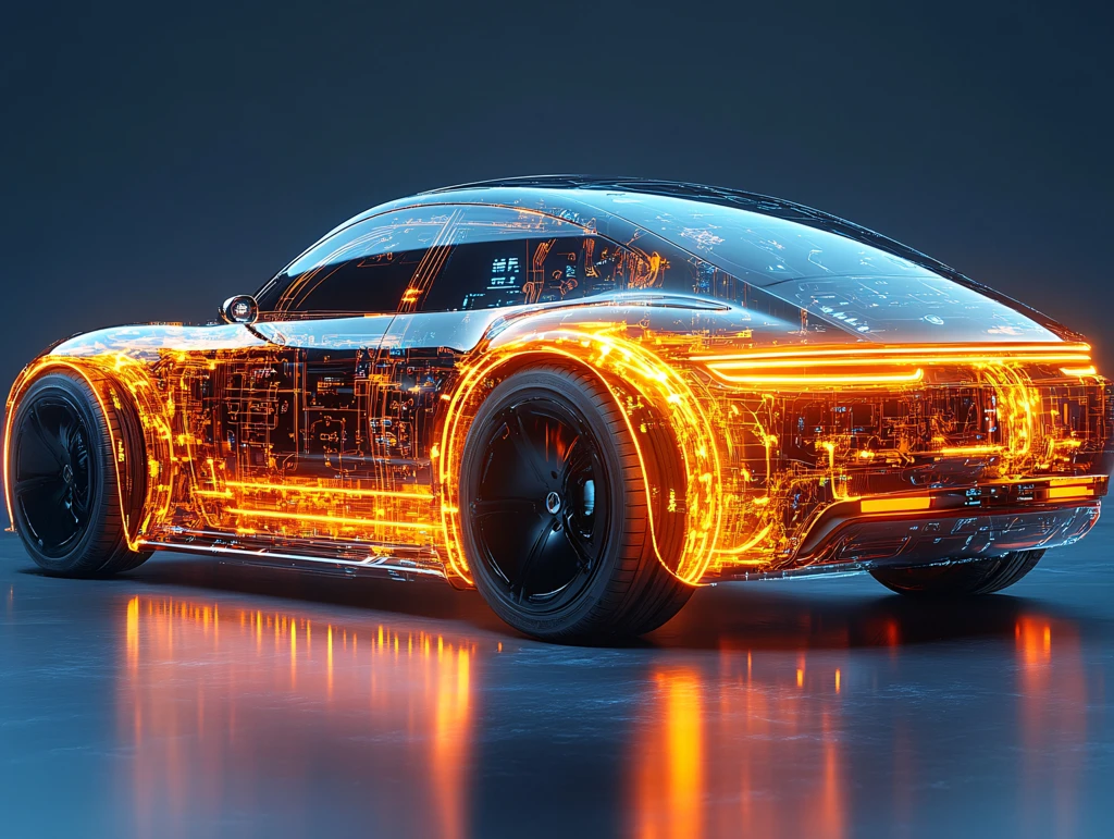 发光的车酷炫车