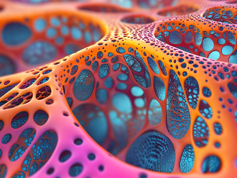 抽象连续凹凸肌理