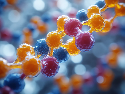 彩色细胞基因链