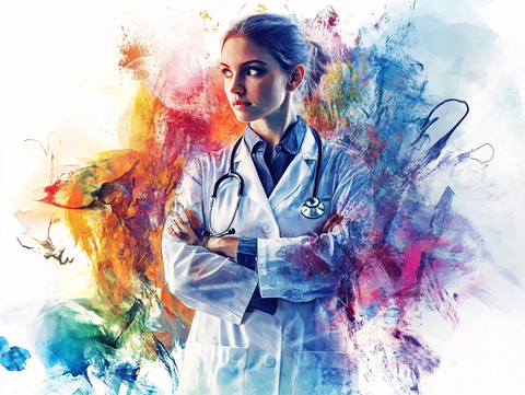 医疗装饰画