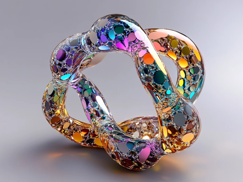 立体玻璃无限符号