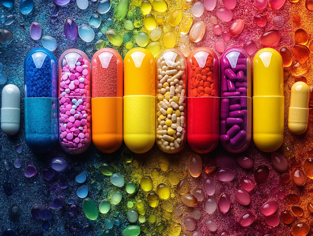 五彩缤纷胶囊